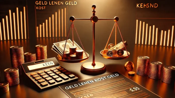 Geld Lenen Kost Geld Geld Lenen Kost Geld