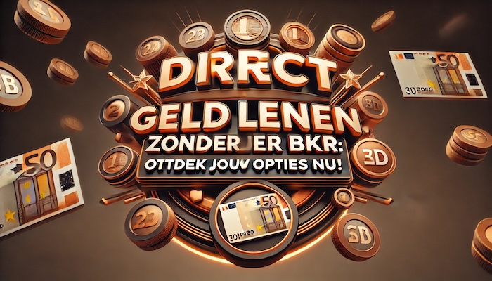 Direct Geld Lenen Zonder BKR