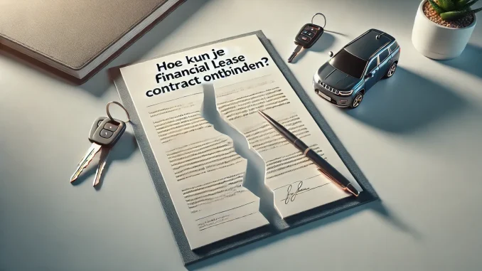 Hoe Kun Je een Financial Lease Contract Ontbinden? Hoe Kun Je een Financial Lease Contract Ontbinden?