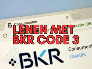 Lenen met BKR Code 3