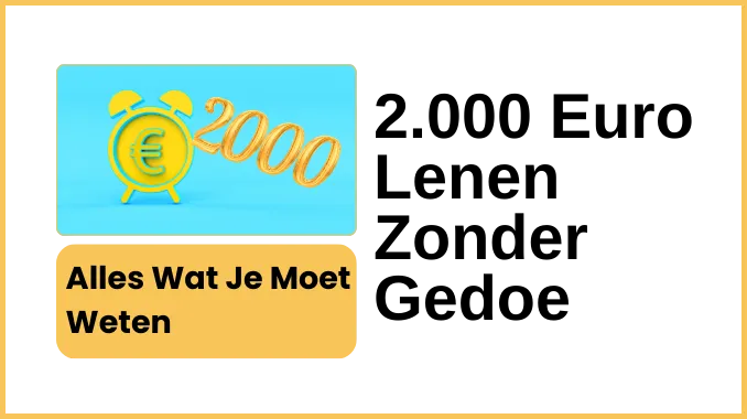 2000 Euro Lenen Zonder Gedoe 2000 Euro Lenen Zonder Gedoe