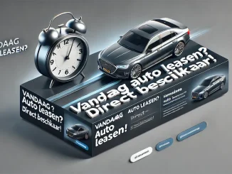 Vandaag (Dezelfde Dag) Een Auto Leasen