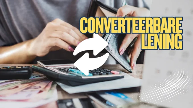 Wat is een converteerbare lening?