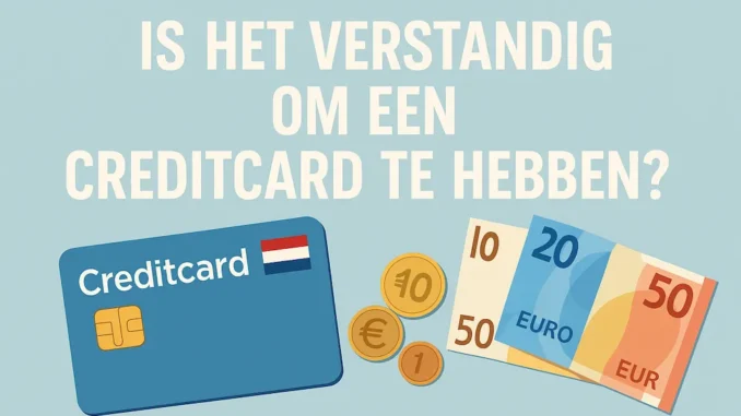Is het verstandig om een creditcard te hebben?