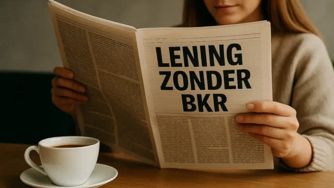 Lening Zonder BKR | Kan Dat Nog in 2025?