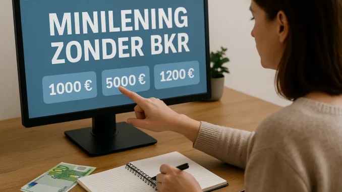 Minileningen zonder BKR-check| Slim of riskant? Minileningen zonder BKR-check: Slim of riskant?