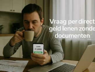 Steeds Meer Nederlanders Zoeken Naar Snelle Financiële Oplossingen Zonder Rompslomp