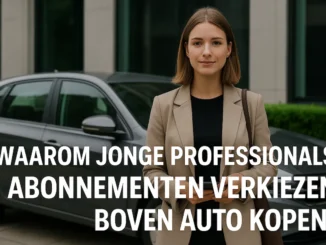 Waarom Jonge Professionals Abonnementen Verkiezen boven Auto Kopen